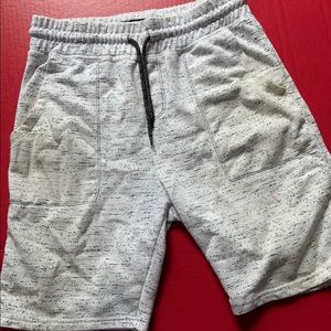 BKLYN Black and White Shorts